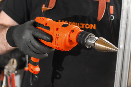 Taladro Percutor Eléctrico 710w Mandril Hamilton Htp002
