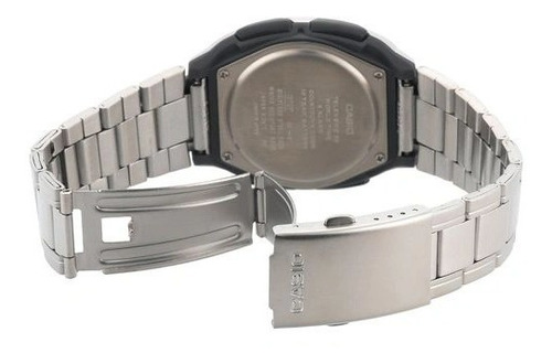Relógio Masculino Casio Anadigi Prata Bateria 10 Anos