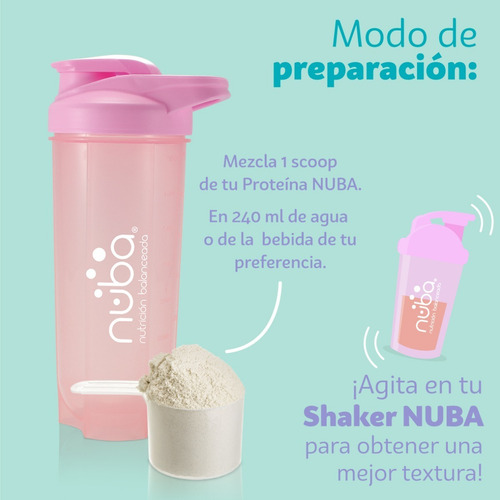 Imagen 4 de 6 de Nuba Proteina + Colageno + Acido Hialuronico