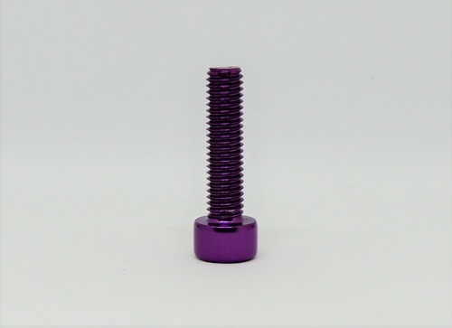Pro Bolt Tornillo De Aluminio M5x20mm Púrpura