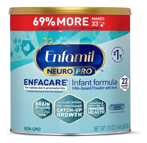 Formula Enfamil Neuropro Enfacare Premature Rn-652 G