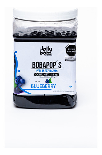 Bobapop´s De Blueberry Jellyboba 1.5kg-perlas Explosivas