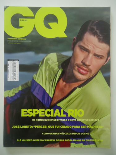 Revista Gq #92 José Loreto - Fev 2019