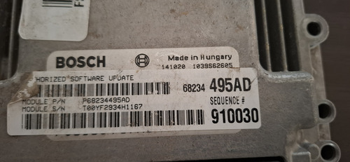 Computadora Automotriz Dodge Ram 1500 14-19 3.0l P68234495ad (Usado)