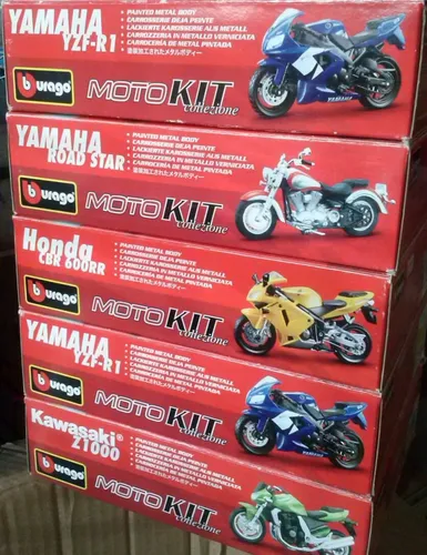 Moto Kit Burago Escala 1/18