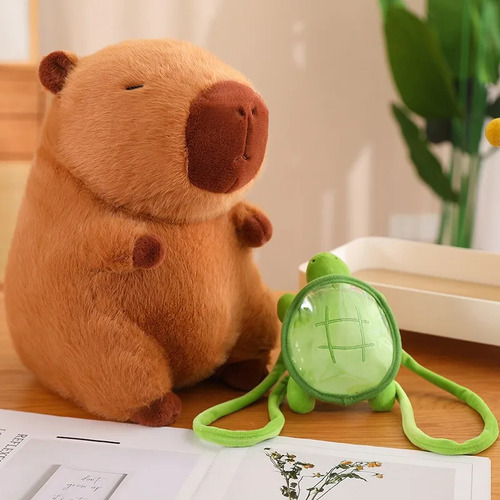 Bonito Muñeco De Peluche New Capybara, Regalo De