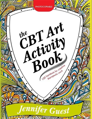 Book : The Cbt Art Activity Book 100 Illustrated Handouts..