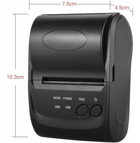 Imagen 4 de 5 de Mini Pos-5802ln Impresora Térmica Receipt Ticket En Bt