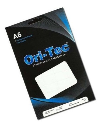 Etiquetas Ori-tec A6 Pack X3 Cajas De 30hjs (varias Medidas)