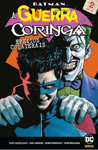 Batman: A Guerra do Coringa - Efeitos Colaterais Vol.2 (de 4), de Castellucci, Cecil. Editora Panini Brasil LTDA, capa mole em português, 2021