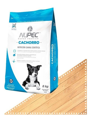 Alimento Nupec Nutrición Científica para perro cachorro de raza mediana y grande sabor mix en bolsa de 8kg