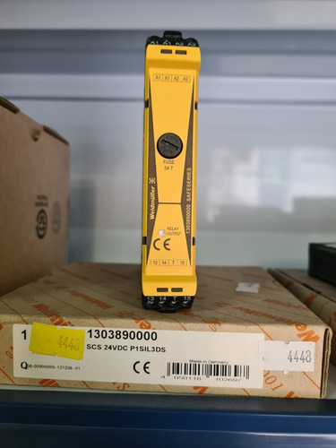 Rele De Seguranca Scs 24vdc P1sil3ds Sem Monitor 1303890000
