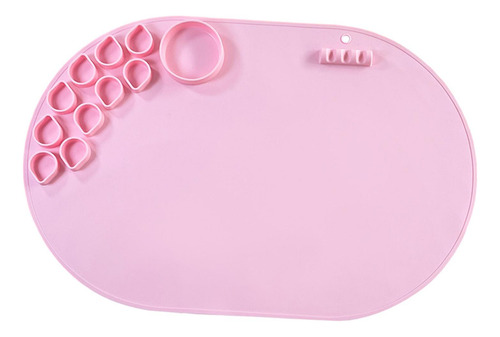 Tapete De Silicona Para Manualidades, Tapete De Pintura Rosa