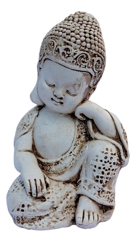 Monje Buda Indu Bebé Pintado Artesanalmente A Mano
