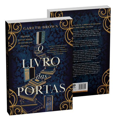 O Livro Das Portas: Não Aplica, De Gareth Brown. N/a, Vol. 1. Editorial Astral Cultural, Capa Mole, Edição 1 Em Português, 2025