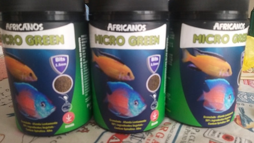 Imagem 1 de 1 de Ração Micro Green Ciclideos Africanos