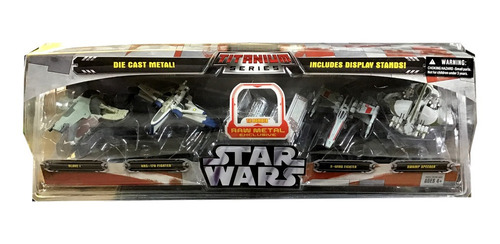 Star Wars Titanium Slave 1 Arc 170 Tie X Wing Speeder