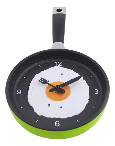 . Reloj De Pared Silencioso Que No Hace Reloj B-verde.