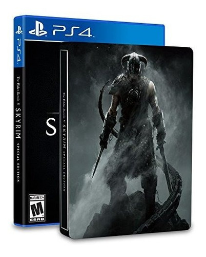 The Elder Scrolls V Skyrim Steelbook Edition  Playstation 4