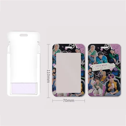 Porta Carnet Y Lanyard Bts K-pop Band Porta Identificación