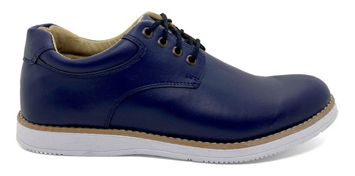 Zapato Vestir Hombre Comodo Liviano Urbano Eco Cuero Fiesta