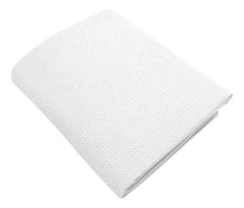 Colcha Zelo Classic Piquet Favo Queen 100% Algodão - Branco