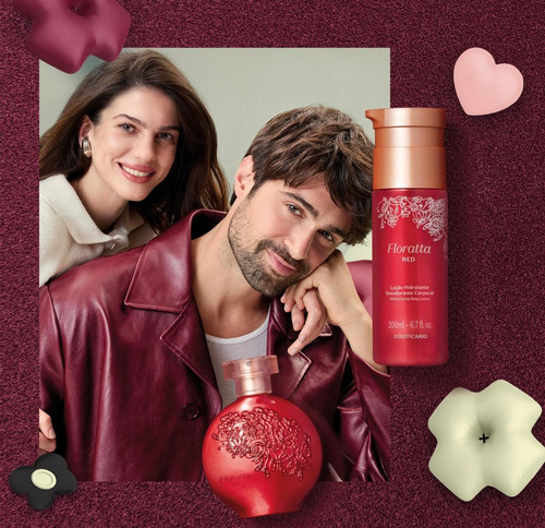 Kit Presente Floratta Red Tradicional Boticario