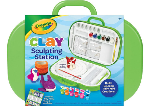Crayola Clay Sculpting Station, Arcilla Para Niños, Material
