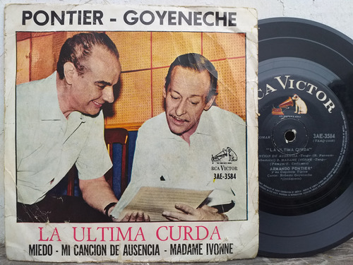 Pontier - Goyeneche - La Ultima Curda - Ep De Vinilo Tango