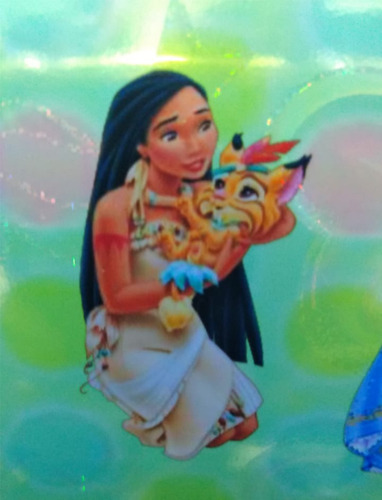 Sticker/calco Princesas A4 Resistente Al Agua