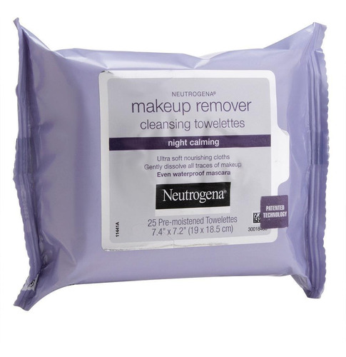 Lenço Demaquilante Neutrogena Night Calming 25 Unidades