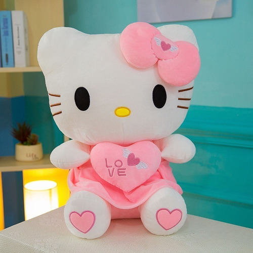 Peluches Kawaii De Hello Kitty, 30-70 Cm, Color Rosa, Cute K