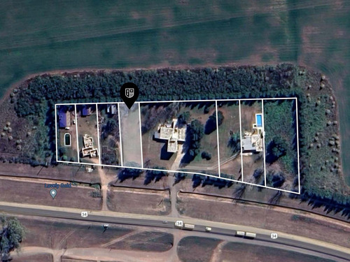 Terreno Sobre Ruta 34 Con 1280m², Ibarlucea