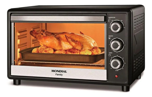 Forno Elétrico Mondial Fr-17 Grand Family Ii 36l 127v