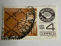 Comprar Sello Postal Mexico 1975 Exporta Materiales De Construccion