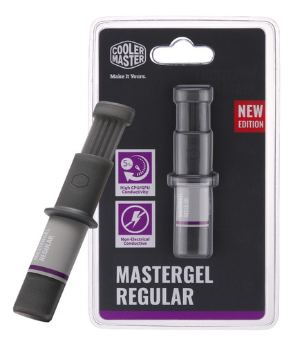 Pasta Térmica New Mastergel Regular 5 W/ml 4g Cooler Master