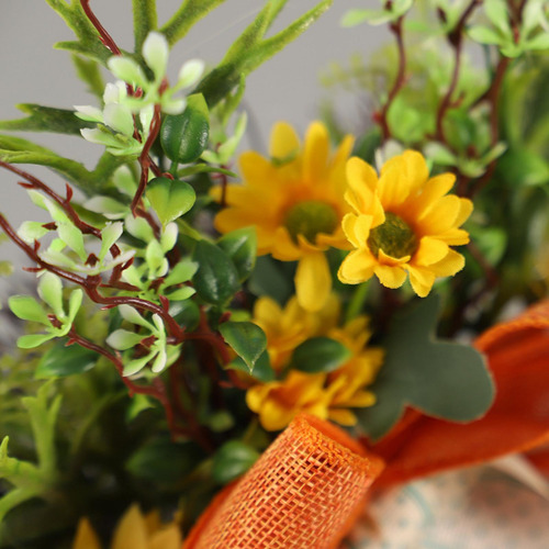 Corona De Zanahoria De Pascua, Corona De Otoño Para Adorno
