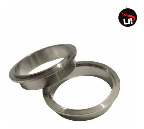 Imagem 1 de 3 de Flange 100% Inox P Abracadeira Tipo V-band/v-clamp De 2-3/4