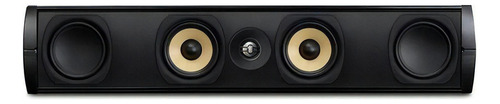 Alto-falante bidirecional Psb Imagine W1 Slim para montagem na parede preto