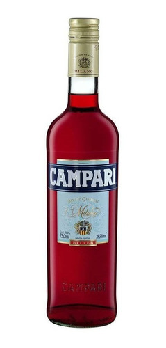 Imagen 1 de 1 de Aperitivo Campari 750cc