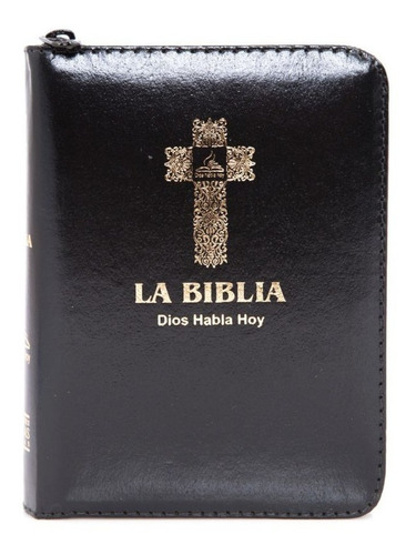 Biblia Pequeña Cierre Negro Dios Habla Hoy Deuterocanónicos