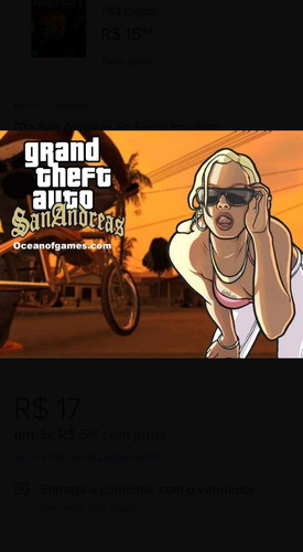 Imagem 2 de 5 de Gta Pra Pc