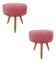 Comprar Puff Para Decoração Sala De Estar Cores Brinde Porta Copos