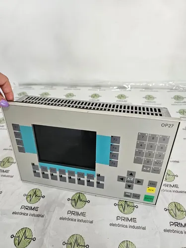 Siemens 6av3627-1lk00-1ax0 Op27 C/ Teclado E Display Novo! | Frete