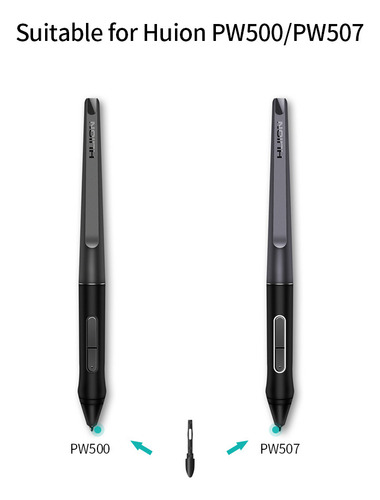 Lápiz De Repuesto Huion Pn05, 10 Unidades, Bolígrafos Gráfic