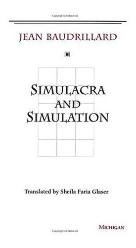 Simulacra And Simulation The Body, In Theory..., De Jean Baudrill. Editorial University Of Michigan Press En Inglés