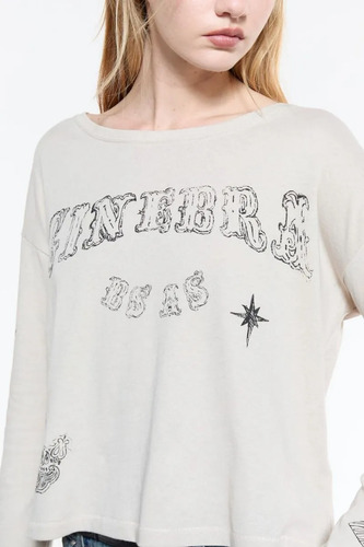 Remera Ginebra Holster Off White Vison I25