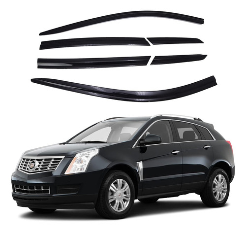 Autoclover Visera De Ventana Lateral Para Cadillac Srx 2011 