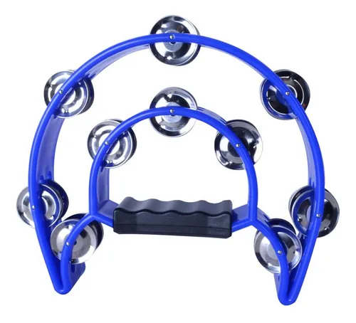Pandero Media Luna Rmx 8,5´´ Tr-4 Azul