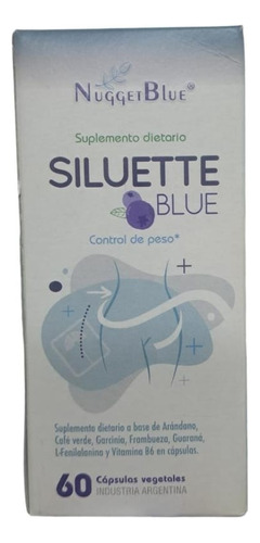 Nuggetblue- Siluetteblue Adelgazar Cafe Verde Cetona X60 Cap